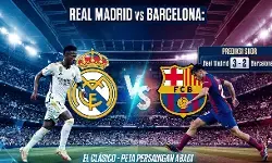 Real Madrid vs Barcelona: Jadwal dan prediksi