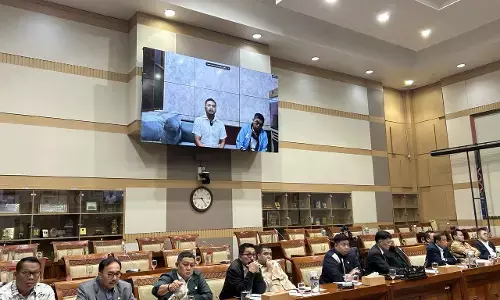 Dalam RDPU Komisi III, Amsal Sitepu sampaikan dugaan intimidasi  oknum Jaksa