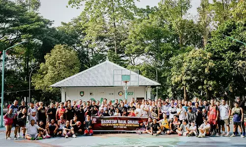 Bangun soliditas dan semangat baru, PERBASI Surakarta gelar Basketan halal bihalal