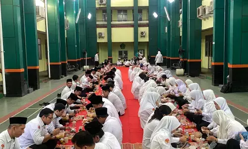 Halal Bihalal Kanwil Kemenagsu berlangsung sederhana dan khidmat