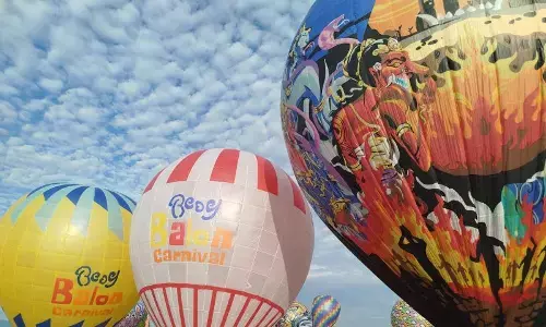 Reog Balon Carnival meriahkan langit Ponorogo