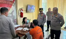 Wakapolda Sulut pantau pemeriksaan kesehatan rutin tahanan di Rutan Mapolda