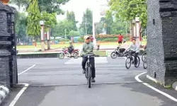Kayuh sepeda saat `ngantor`, Bupati Kudus ajak ASN Bike to Work Kayuh sepeda saat `ngantor`, Bupati Kudus ajak ASN Bike to Work