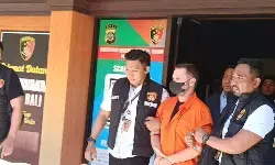 Polda Bali tangkap red notice WNA Inggris di Bandara Ngurah Rai