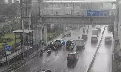 Jakarta berpotensi hujan ringan pada Rabu