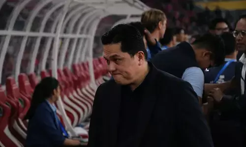 Timnas Indonesia kalah tipis dari Bulgaria, Erick Thohir apresiasi