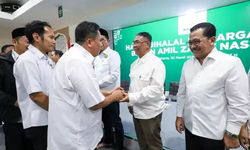 Halalbihalal, BAZNAS RI ajak amil tingkatkan profesionalisme dan kinerja layani umat Halalbihalal, BAZNAS RI ajak amil tingkatkan profesionalisme dan kinerja layani umat