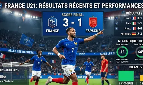 France U21: Hasil terbaru, statistik, dan performa tim