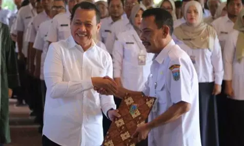 Eko Djumartono dilantik jadi Sekda Kudus gantikan Revlisianto Subekti yang purna tugas