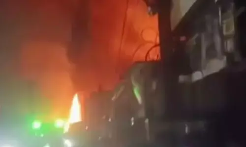 Kebakaran hanguskan sebuah gudang elpiji di Kota Bekasi