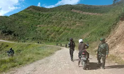 Satgas Yonif 136 tingkatkan patroli gabungan di Puncak Jaya