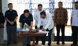 Pembangunan exit Tol Pattimura Salatiga resmi dimulai Pembangunan exit Tol Pattimura Salatiga resmi dimulai