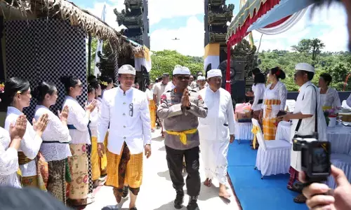 Kapolda Papua resmikan Pura Wira Surya Loka, perkuat pembinaan spiritual dan toleransi di lingkungan Polri