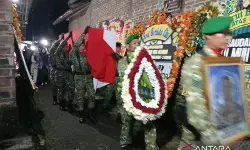 Jenazah Prajurit TNI Gugur di Lebanon tiba di Magelang Jenazah Prajurit TNI Gugur di Lebanon tiba di Magelang