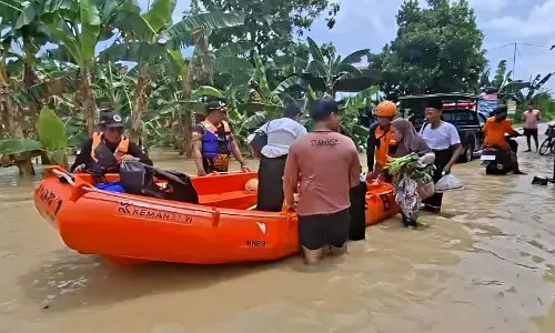 BNPB laporkan jumlah pengungsi banjir Demak jadi 2.839 jiwa