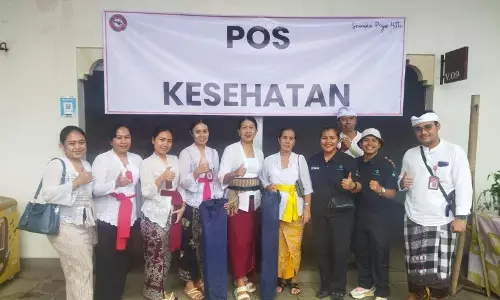 Dinkes Bali siagakan pos kesehatan IBTK Besakih