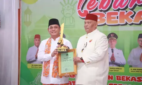 Lebaran bekasi jadi ajang lestarikan budaya lokal Lebaran bekasi jadi ajang lestarikan budaya lokal
