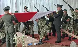 Jenazah Serka Nur Ichwan dimakamkan di TMP Giri Dharmoloyo Magelang