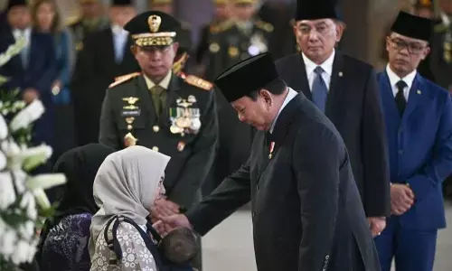 Prabowo kecam keras aksi keji gugurkan tiga prajurit TNI di Lebanon