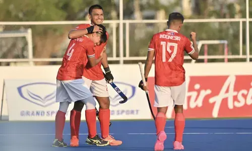 Hoki Putra Indonesia taklukkan Kazakhstan 4-3, peluang semifinal terbuka