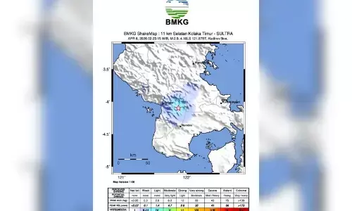 BMKG: Aktivitas sesar aktif kembali sebabkan gempa tektonik di Koltim BMKG: Aktivitas sesar aktif kembali sebabkan gempa tektonik di Koltim