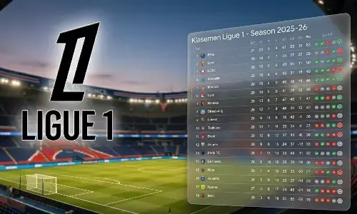 Update klasemen Ligue 1 2025-2026: Jadwal & skor laga terbaru