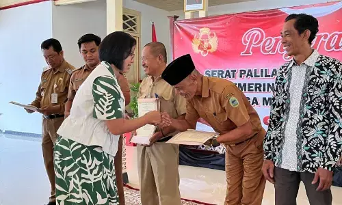Keraton serahkan surat kekancingan Tanah Sultan di Gunungkidul