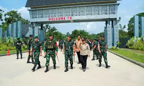 Pangkogasgabpamtaswil Darat XII/Tpr pastikan kesiapan optimal pengamanan perbatasan RI–Malaysia