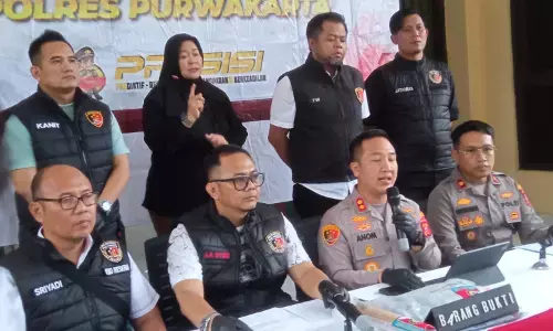 Polres Purwakarta tetapkan tersangka pembunuhan tuan rumah hajatan pernikahan