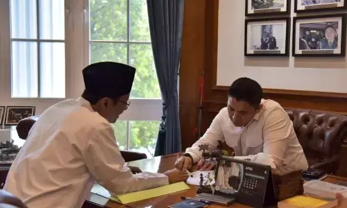 Seskab Teddy dan Mensos bahas Sekolah Rakyat hingga akurasi bansos