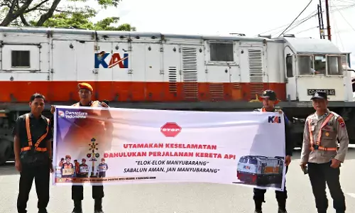 Perlintasan sebidang jadi fokus, KAI tingkatkan edukasi keselamatan