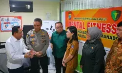 Wakil Menteri Kesehatan RI tinjau bakti kesehatan gratis di Poliklinik Polda Sulut Wakil Menteri Kesehatan RI tinjau bakti kesehatan gratis di Poliklinik Polda Sulut