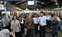 Perkuat kolaborasi Inggris dan Yogyakarta, Dubes Inggris & Timor Leste kunjungi Stasiun Yogyakarta