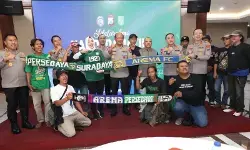 Jelang laga Arena FC vs Persebaya, Kapolda Jatim ajak Aremania-Bonek jaga kamtibmas