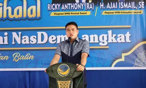 Perkuat persatuan kader, DPD NasDem Langkat gelar halalbihalal