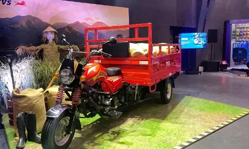 TVS luncurkan kendaraan roda tiga terbaru untuk keperluan bisnis