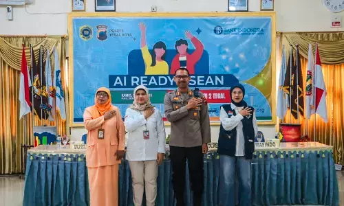 Polres Tegal Kota dorong literasi digital pelajar lewat “AI Ready ASEAN” Polres Tegal Kota dorong literasi digital pelajar lewat “AI Ready ASEAN”
