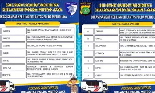 Samsat tersedia di 14 titik wilayah Jadetabek pada Jumat Samsat tersedia di 14 titik wilayah Jadetabek pada Jumat