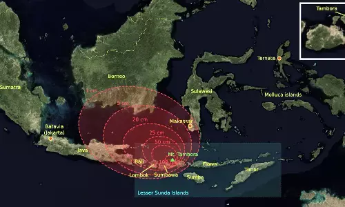 10 April 1815: Letusan Gunung Tambora guncang dunia