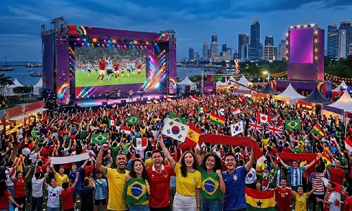 Fan zone menjadi magnet wisata dunia Pildun 2026