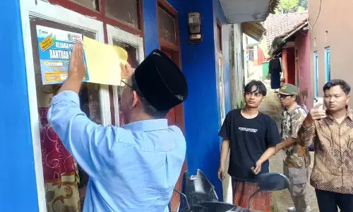 Labelisasi stiker bansos 2026 di Majalengka, sasar 8.077 KPM