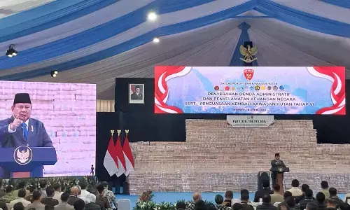 Prabowo tegaskan negara tidak gentar dan perang total lawan korupsi dan mafi