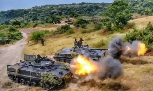 Prajurit Yontankfib 2 Mar pertajam kemampuan serangan