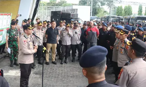 2.730 Personel amankan laga Persija vs Persebaya di GBK 2.730 Personel amankan laga Persija vs Persebaya di GBK