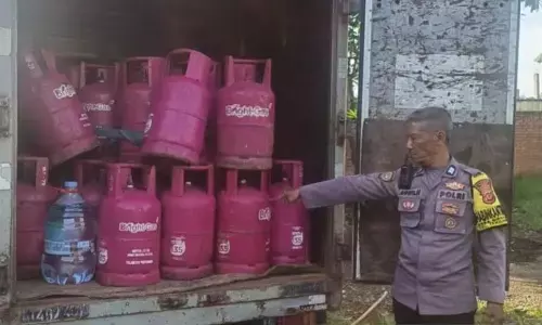 Polisi ungkap aksi pengoplosan LPG subsidi di Tanjungsari Bogor