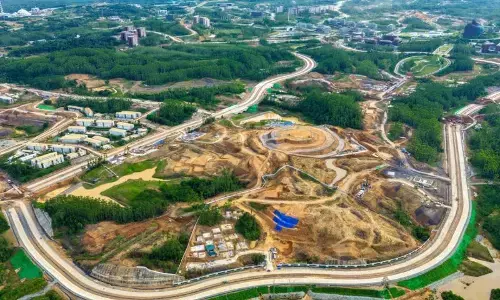 OIKN: Pembangunan komplek Legislatif-Yudikatif tetap prioritas