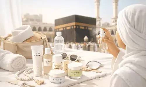 Beauty routine minimalis jamaah Haji anti kusam