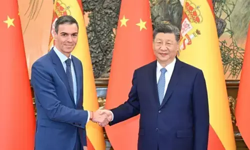 China-Spanyol dukung norma internasional dan tolak hukum rimba