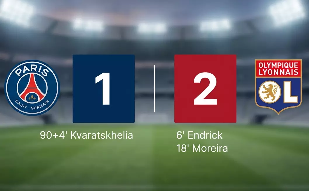 Statistik PSG vs Lyon 1-2: Evaluasi kegagalan Enrique
