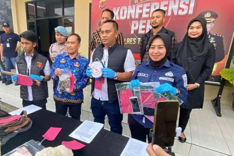 Polres Tasikmalaya bongkar perdagangan ilegal satwa langka trenggiling
